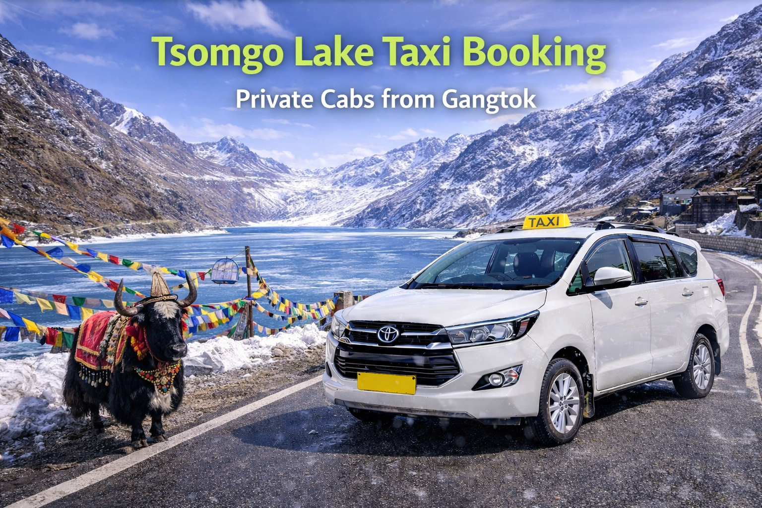 Tsomgo Lake Taxi Booking | Private Cabs from Gangtok